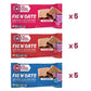 Made in Nature Organic Fig N Oat Bars, 1.4 Ounce 5 Count (3 Pack) - Blueberry, Raspberry, and Strawberry, Organic, Non-GMO, No A