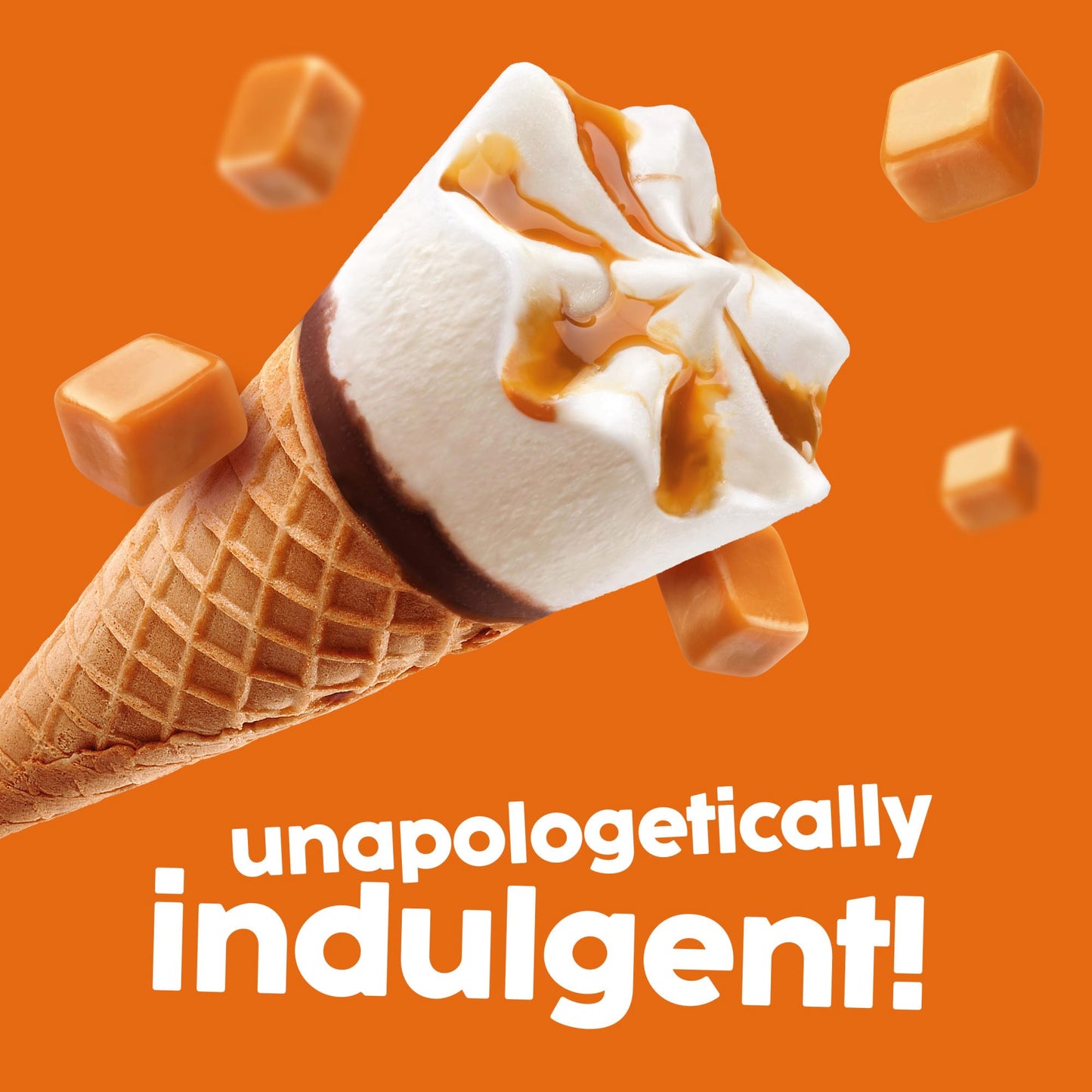 Skinny Cow, Vanilla / Caramel Cones, 4 Count (Frozen)