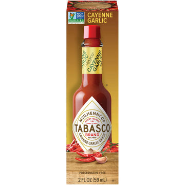Tabasco Cayenne Garlic Sauce, 2 Ounce (Pack Of 3)
