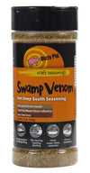 Dizzy Pig Swamp Venom Hot Deep South Seasoning Rub (8Oz Shaker) - Seasons 30+Lbs Of Food - Hand Made In The Usa - Msg Free, Glut