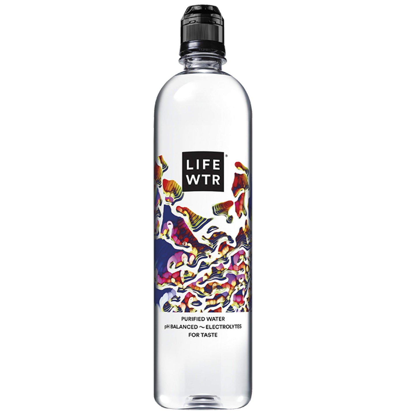 LIFEWTR enhanced Purified Water  pH Balanced with Electrolytes  100% recycled plastic bottles  23.7 Fl Oz Flip Cap Bottles  700 mL (Pack of 12)