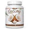 Gmore Extra Virgin Coconut Oil Jar | 100% Pure & Raw Cold Pressed Coconut Oil | Unrefined & Centrifuged | Edible Grade For Cooki