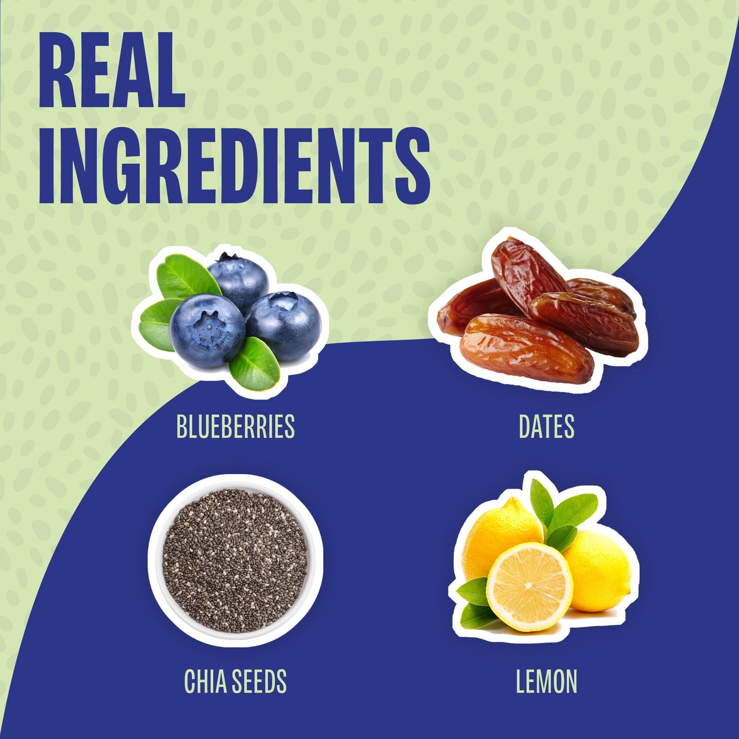Smash Foods Blueberry Jam | Low-Calorie, No Sugar Added Keto Jam With Upcycled Fruit & Chia Seeds | Vegan, Paleo Superfood Fruit