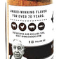 Kinders Woodfired Garlic Rub Bulk Pack Of 3 Bottles - 6 Oz Per Bottle - 18 Oz Total Of Premium Quality Kinders Rub