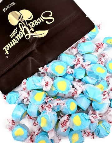 SweetGourmet Passion Fruit Salt Water Taffy Bulk Candy | 1 Pound