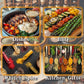 12Pcs Herbs Seasoning Spice Gift Set - Complete Starter Spices Seasonings Glass Tubes Gift Set For Men & Women, Cooking Variety
