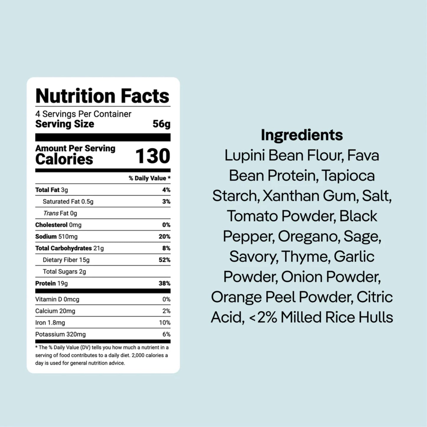 Kaizen Low Carb Keto Mediterranean Rice -High Protein (20G), Keto Friendly, Gluten-Free, Plant-Based, Made With High Fiber Lupin