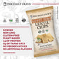 The Daily Crave Aged White Cheddar Lentil Chips, 4.25 Oz- 4 G Protein, Gluten-Free, Non-Gmo, Kosher, Crunchy 8 Count(Pack Of 1)