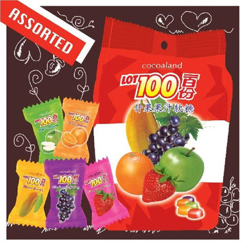 Cocoaland Lot 100 Gummy 150G (628Mart) (Assorted, 1 Pack)