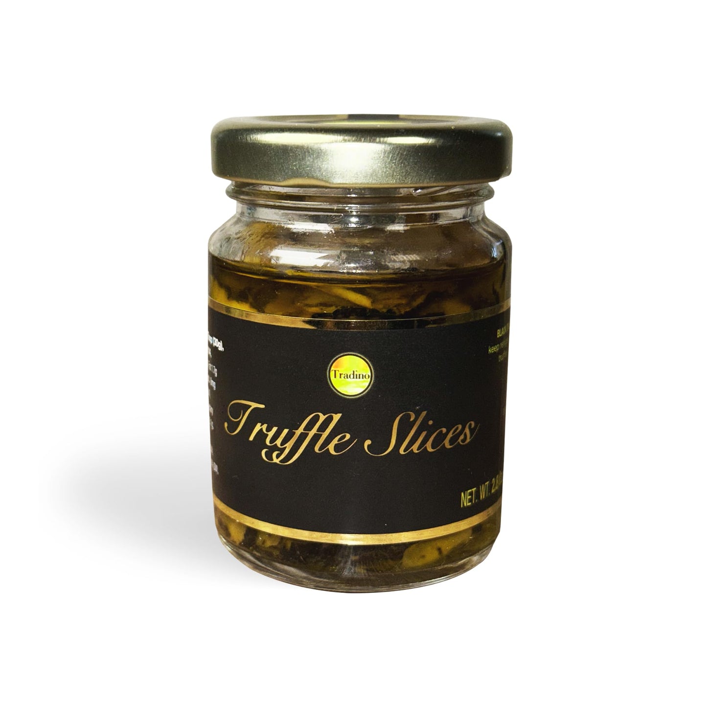 Greenfit Premium Black Truffle Slices | Artisanal Italian Truffles | 80g (2.8 oz)