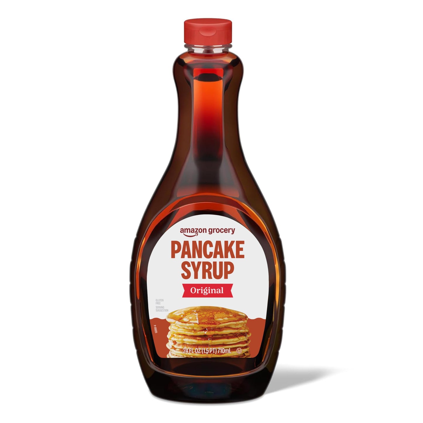 Happy Belly Pancake Syrup, Original Flavor, 24 Fl Oz (Pack of 1)
