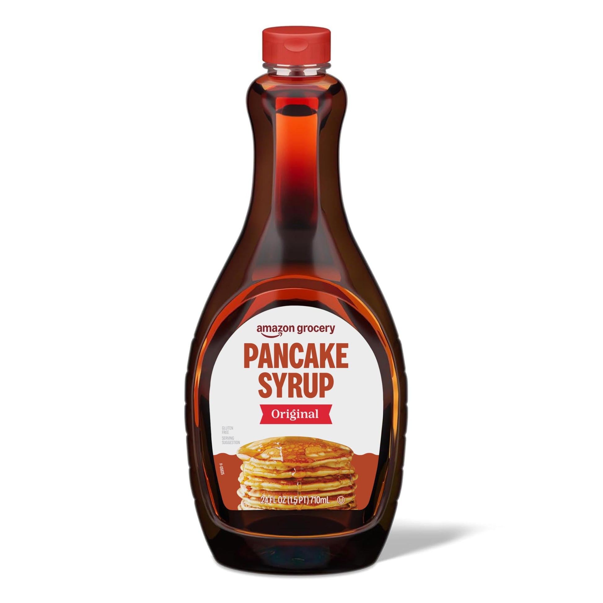 Happy Belly Pancake Syrup, Original Flavor, 24 Fl Oz (Pack of 1)