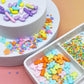 Easter Sprinkles, 6 Mix Pastel Sprinkles For Cake Decorating, 6.53 Oz Spring Bunny Carrots Sprinkle, Edible Sprinkle For Baking,