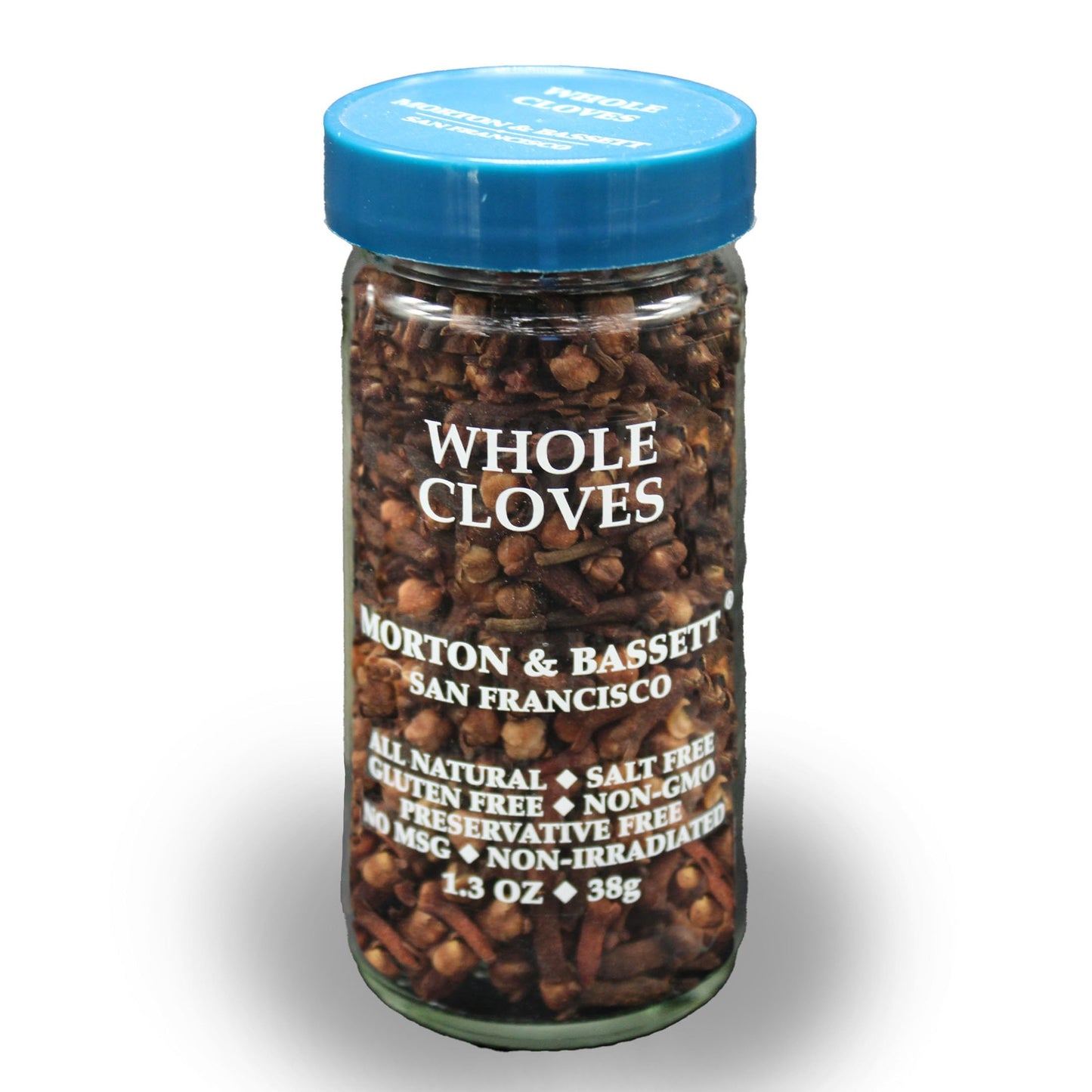 Morton & Bassett Whole Cloves, 1.3 oz – Non-GMO, Salt-Free, Bold and Aromatic Spice for Baking, Canning & Holiday Recipes