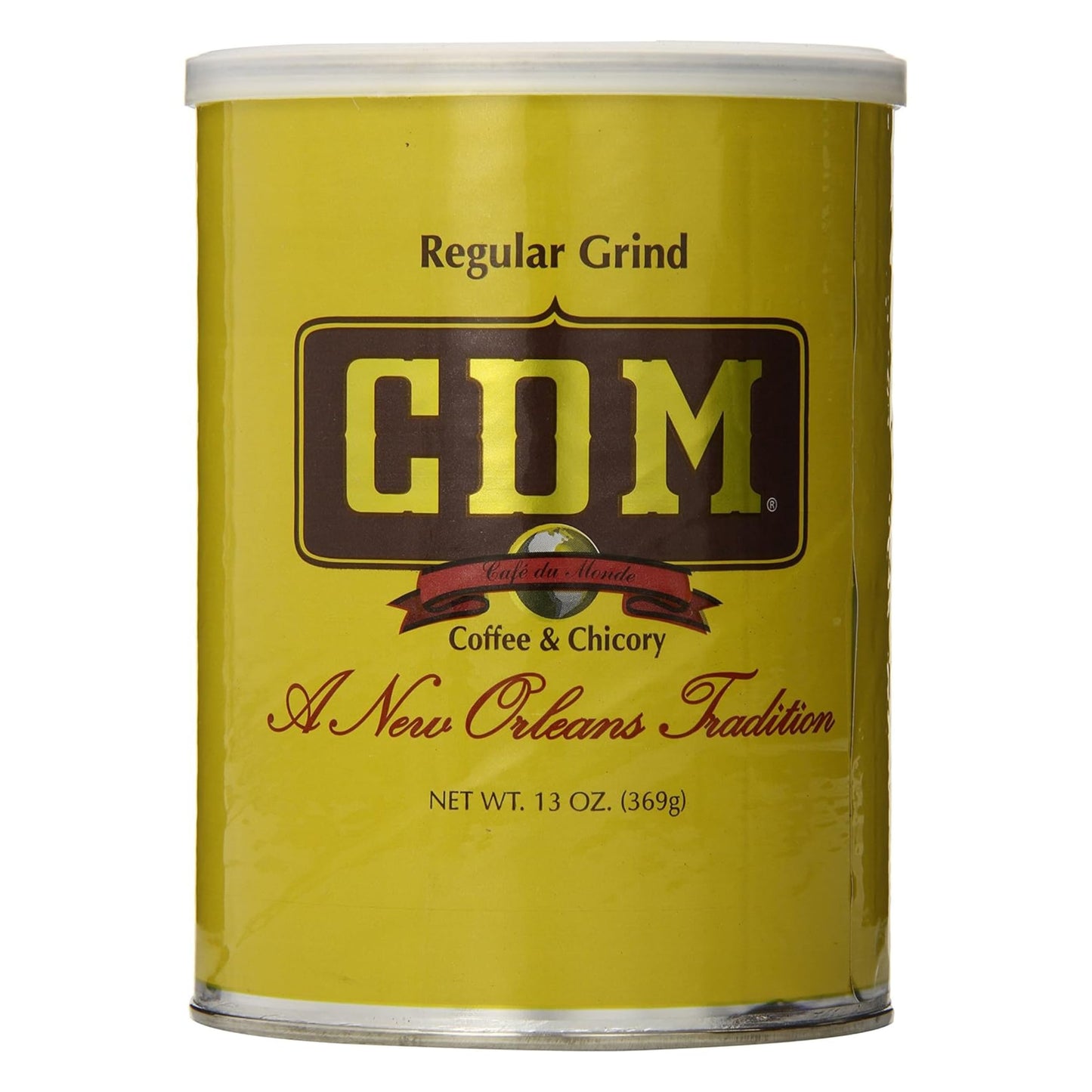 Cdm Ground Coffee & Chicory Regular Grind, 13Oz Can (Pack Of 1)