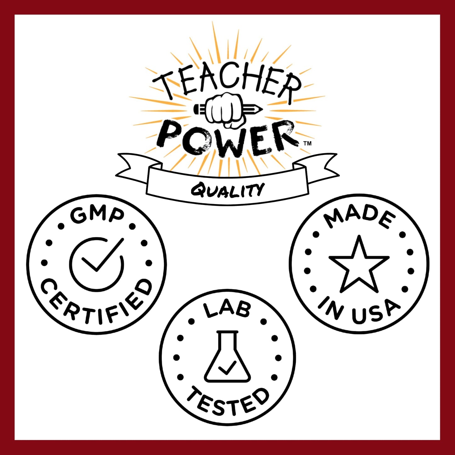 TEACHER POWER Energy Drink - Sugar Free Black Cherry, 70 Servings, 7.5 Ounce