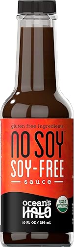 Oceans Halo Organic No Soy Soy-Free Sauce 10 Fl Oz (Pack Of 2)