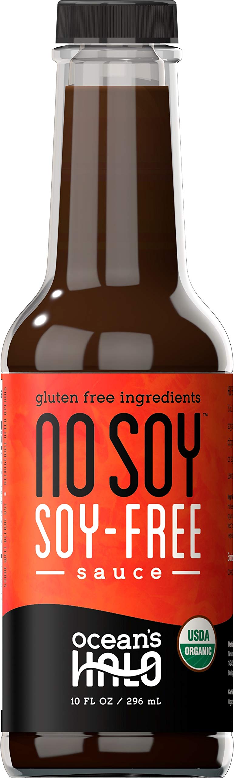 Ocean’s Halo Organic Soy-free Sauce, 2 Pack, 10 oz per bottle, No Soy, Gluten-free