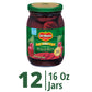 Del Monte Harvest Selects Crinkle Cut Pickled Beets, Ready To Eat Pickled Beets, 12 Pack, 16 Oz Jar