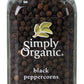 Simply Organic Black Pepper Whole, 2.65 Ounce