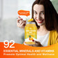 OALSE (28OZ Irish Sea Moss Gel Mango Pineapple Flavor - Natural Seamoss Gel with 92 Minerals and Vitamins - Non-GMO, Gluten-Free
