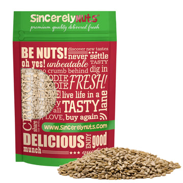 Sincerely Nuts Sunflower Seed Kernels Raw (No Shell) (5Lb Bag) | Delicious Antioxidant Rich Snack | Source Of Protein, Fiber, Essential Vitamins & Minerals | Vegan And Gluten Free