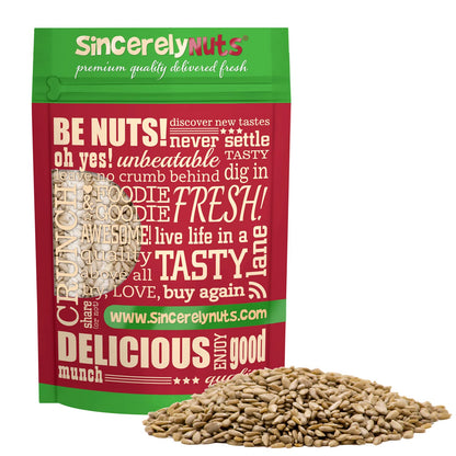 Sincerely Nuts Sunflower Seed Kernels Raw (No Shell) (2lb bag) | Delicious Antioxidant Rich Snack | Source of Protein, Fiber, Es