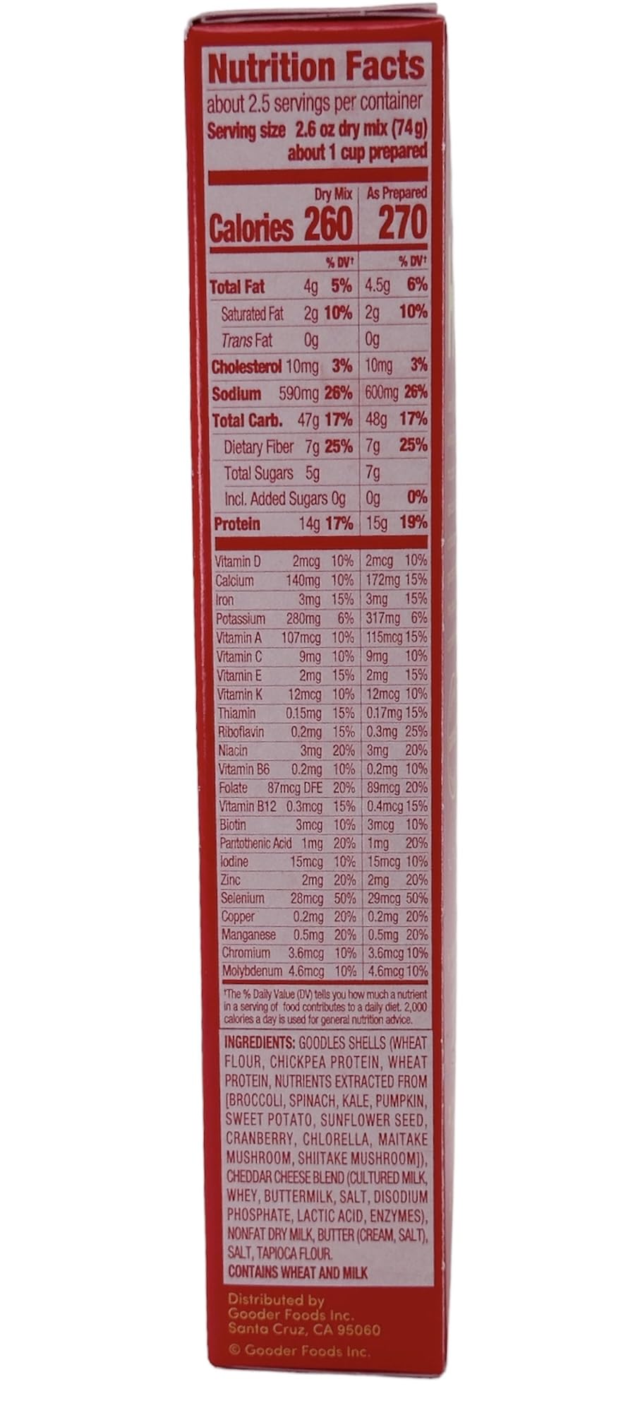 Generic Priv   Goodles Variety Pack - Pack Of 4 - Shella Good And Cheddy Mac 6.0 Oz