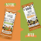 Beanvivo Healthy Snacks For Mature-Themeds & Kids With 7G Protein & 5G Fiber Per Serving With Dried Edamame, Roasted Cashew And Black Chickpeas - Vegan & Gluten Free - Keto Friendly & Non-Gmo - 8Pack (1.05 Oz Each Pouch)
