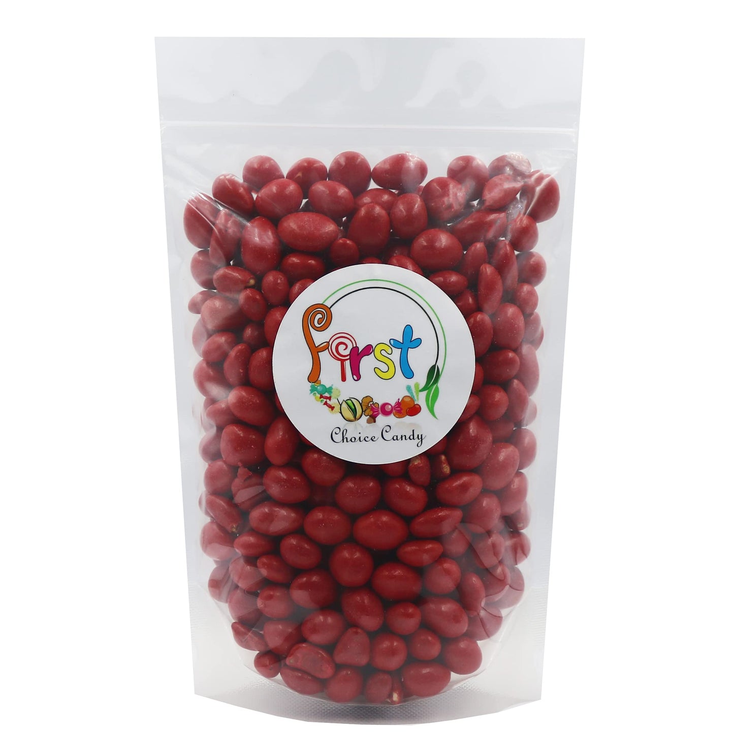 Firstchoicecandy Red Boston Baked Beans Classic Candy Coated Peanuts (2 Pound (Pack Of 1))