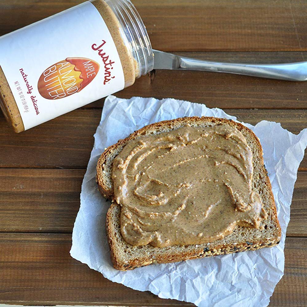 Justins Nut Butter Almond Butter - Maple - Jar - 16 Oz - Case Of 6