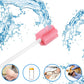 50 Disposable Oral Care Swabs, Sponge Dental Swabsticks Unflavored Sterile(Pink)