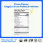 MadeGood Star Puffed Crackers, Pizza, 6 Bags (4.26oz Each) Gluten Free and Organic, Healthy Snacks