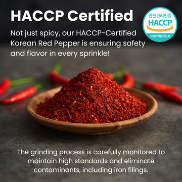 Premium Gochugaru Korean Red Pepper Flakes - 100% Asian Sun-Dried Chili Flake For Kimchi, Stews, And Versatile Cooking - 1Lb Pac