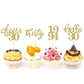 24 Pcs Gold Glitter 30Th Birthday Cupcake Toppers For Celebrating Thirty Years Old Birthday Party Decorations For 30Th Anniversa
