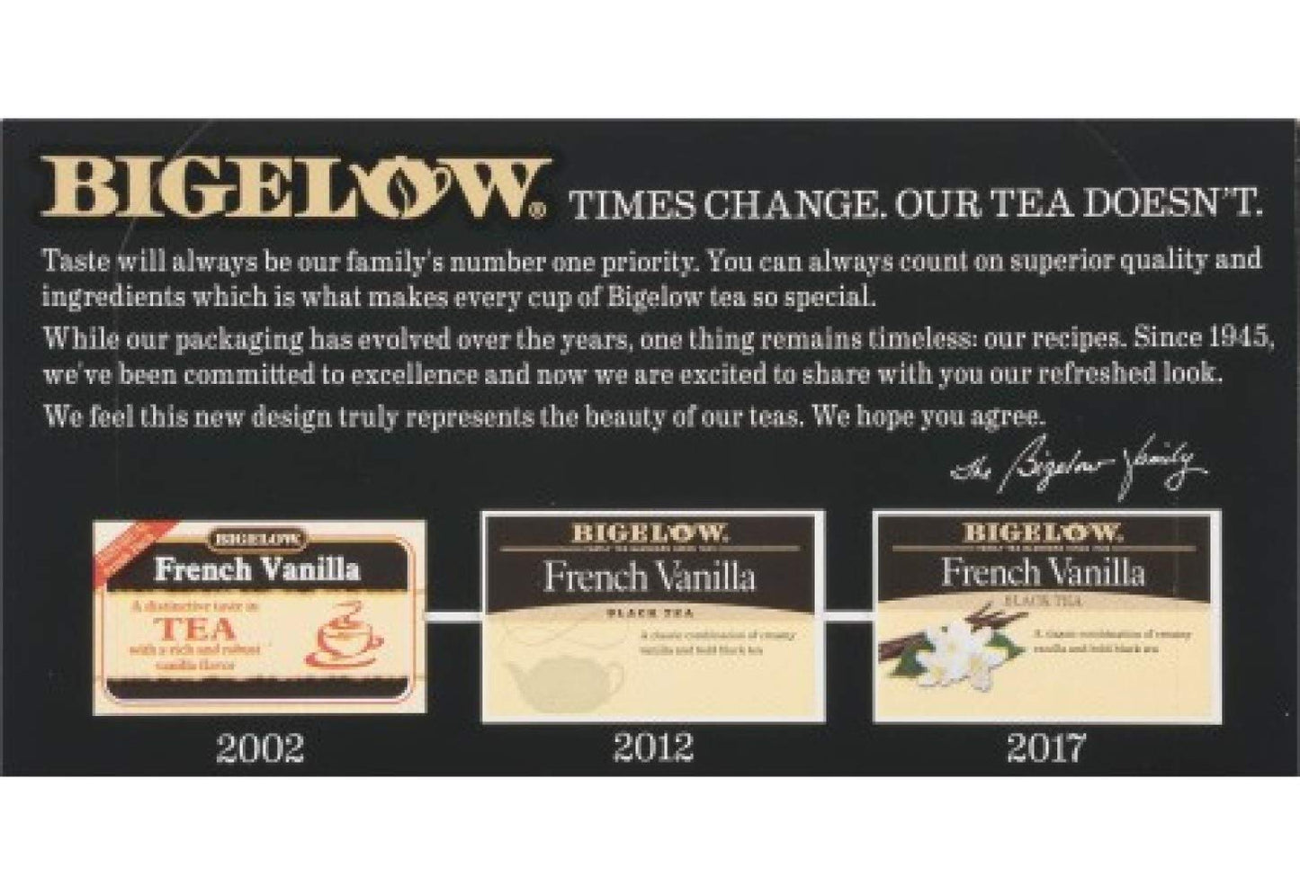 Bigelow Tea French Vanilla - 20 Tea Bags
