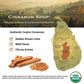 Ceylon Cinnamon Shop Organic Ceylon Cinnamon Powder, 100% Certified, 8 Ounce, Premium Quality Spice for Baking and Cooking