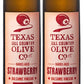 Texas Hill Country Olive Company Strawberry Balsamic Vinegar - Gourmet Barrel Aged - 8.45 Fl Oz (Pack of 2)