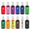 Oil Based Food Coloring for Chocolate 12 Colors x 10 ml Concentrated Oil Food Coloring for Melting Chocolate Candy Melts Cake Po