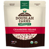 Organic Dried Cranberry Beans 5lb Bulk by Doudlah Farms - Farmed From Regenerative Soil | Tested Clean Certified | Vegan, Non-GM