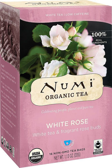 Numi White Rose Fair Trade 16 Ct4
