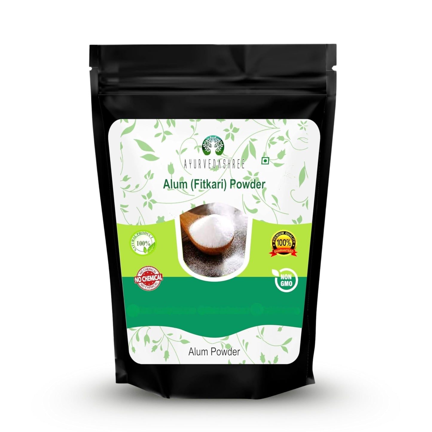 AYURVEDASHREE Alum Powder - Food Grade Granulated Powder, 200 Gm (7.05 Ounce) - Preservative for Pickles, 100% Pure Potassium Alum