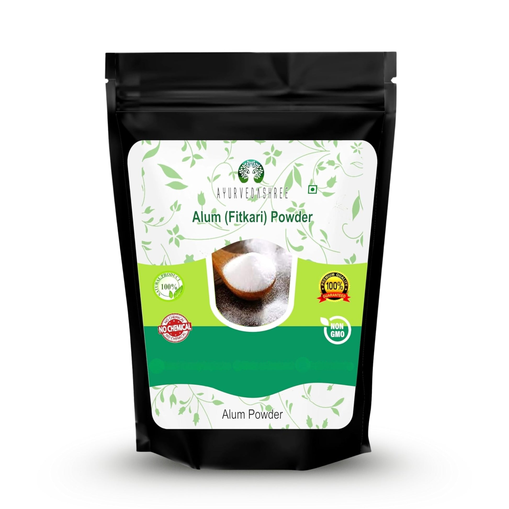 AYURVEDASHREE Alum Powder - Food Grade Granulated Powder, 200 Gm (7.05 Ounce) - Preservative for Pickles, 100% Pure Potassium Alum