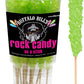 Buffalo Bills Watermelon (Light Green) Rock Candy On A Stick (12-ct cup rock candy crystal sticks)