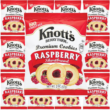 CASI HOME Raspberry Cookies - Bulk Pack of 12 - 2 oz Small Cookies