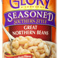 Glory Foods, Great Northern Beans, 15.5oz Can (Pack of 6)