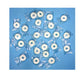 Leathnu Foundry Sugar-Free Peppermint Mints, 2.75oz - Pack of 3 Bags, Blue/White