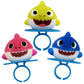 Imaginings 3 Baby Shark Lollipop Rings, Assorted Fruit Flavors, 20 Count, Individually Wrapped