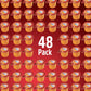 Delight Coffee Creamer Hazelnut Cups, 48 Pieces Of Individual Coffee Creamers Singles, Ideal For Hot And Iced Coffee, Lattes, Ca