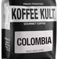 Koffee Kult Colombian Medium Roast Coffee Beans 100% Single Origin Colombia Arabica Whole Bean (Whole Bean, 12oz)